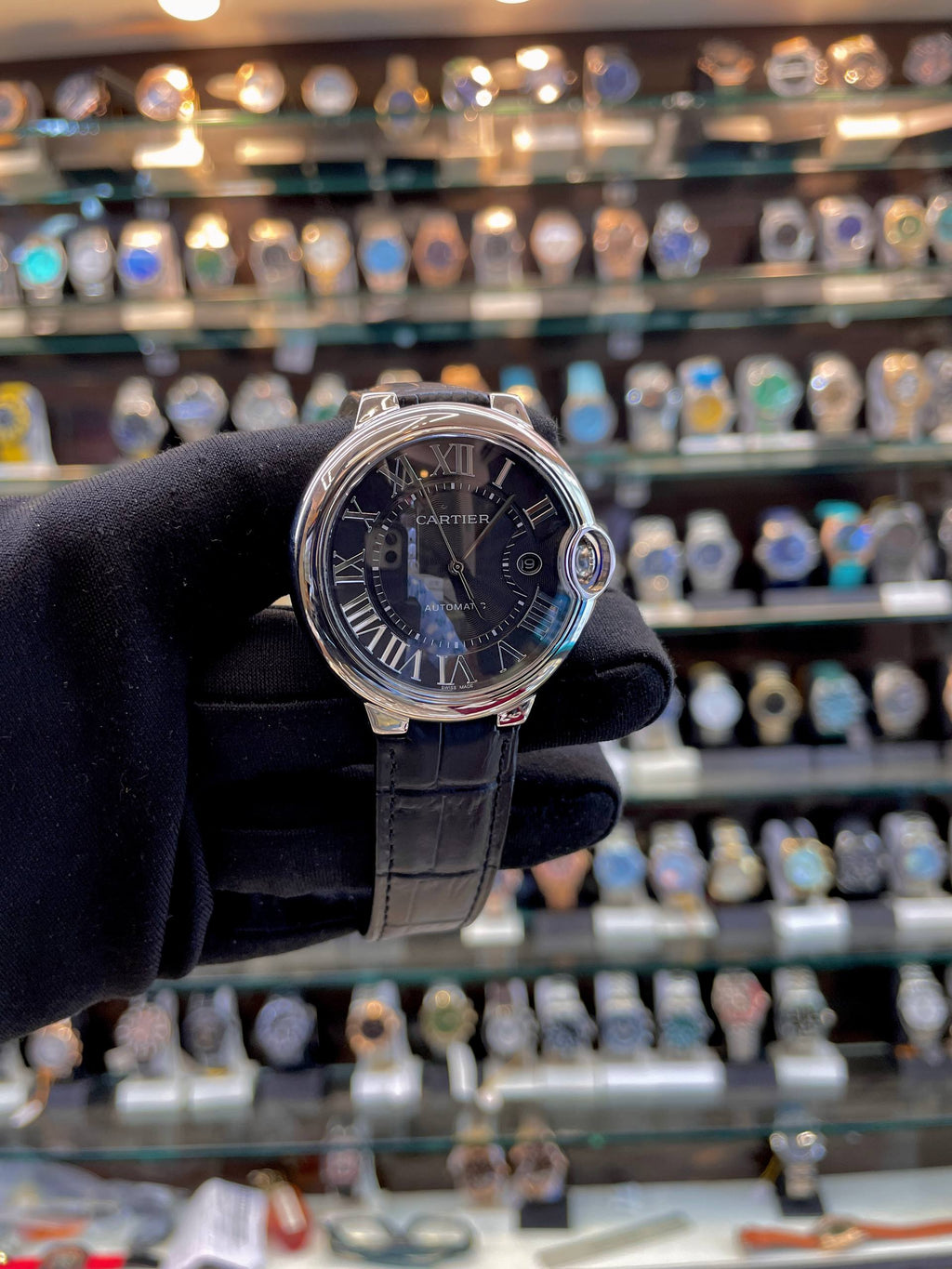 CARTIER BALLON BLEU DE NOW IN MASTER PIECE 🤩 BLACK 🖤