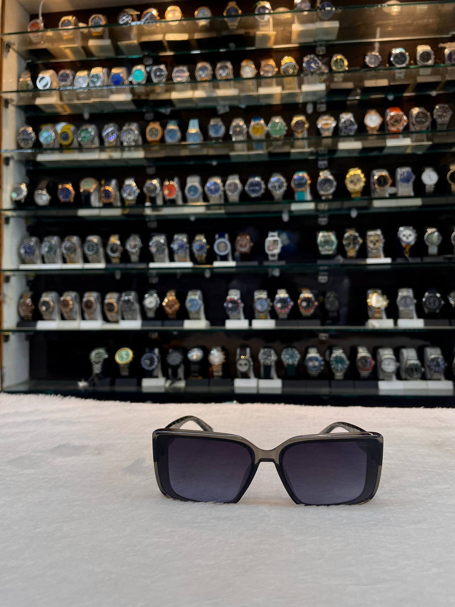 GUCCI OVERSIZED GREY GLASSES FOR GIRLS 🤩