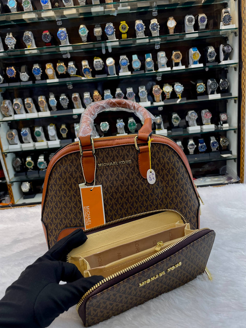 MICHAEL KORS MK 3PC SET SLING BAG FOR GIRLS 🤩