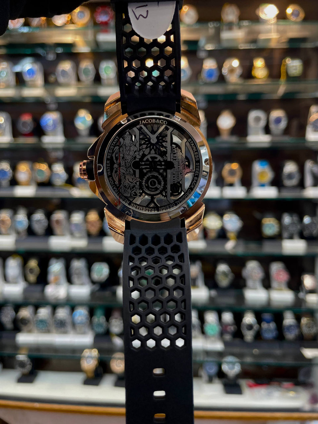 JACOB & CO RAM JANMABHOOMI UNDER BUDGET FOR MENS BLACK 🖤