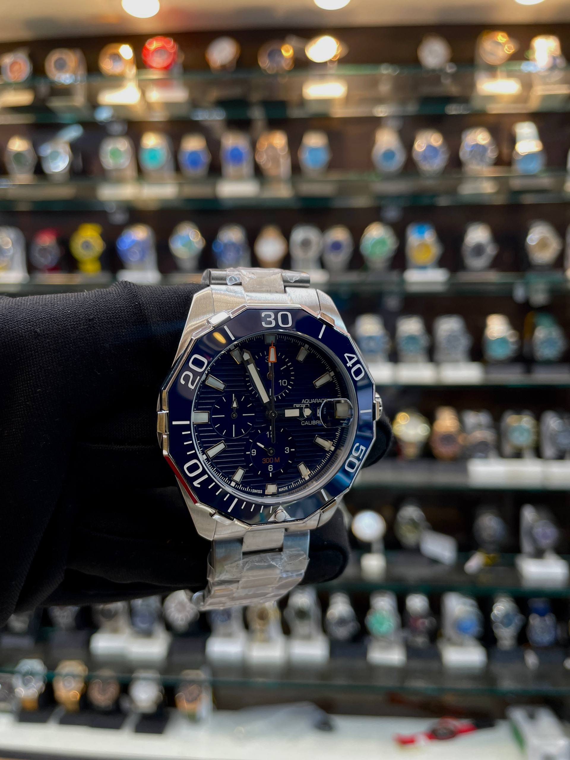 TAG HEUER AQUARACER 300M NOW IN MASTER PIECE 🤩 BLUE 💙