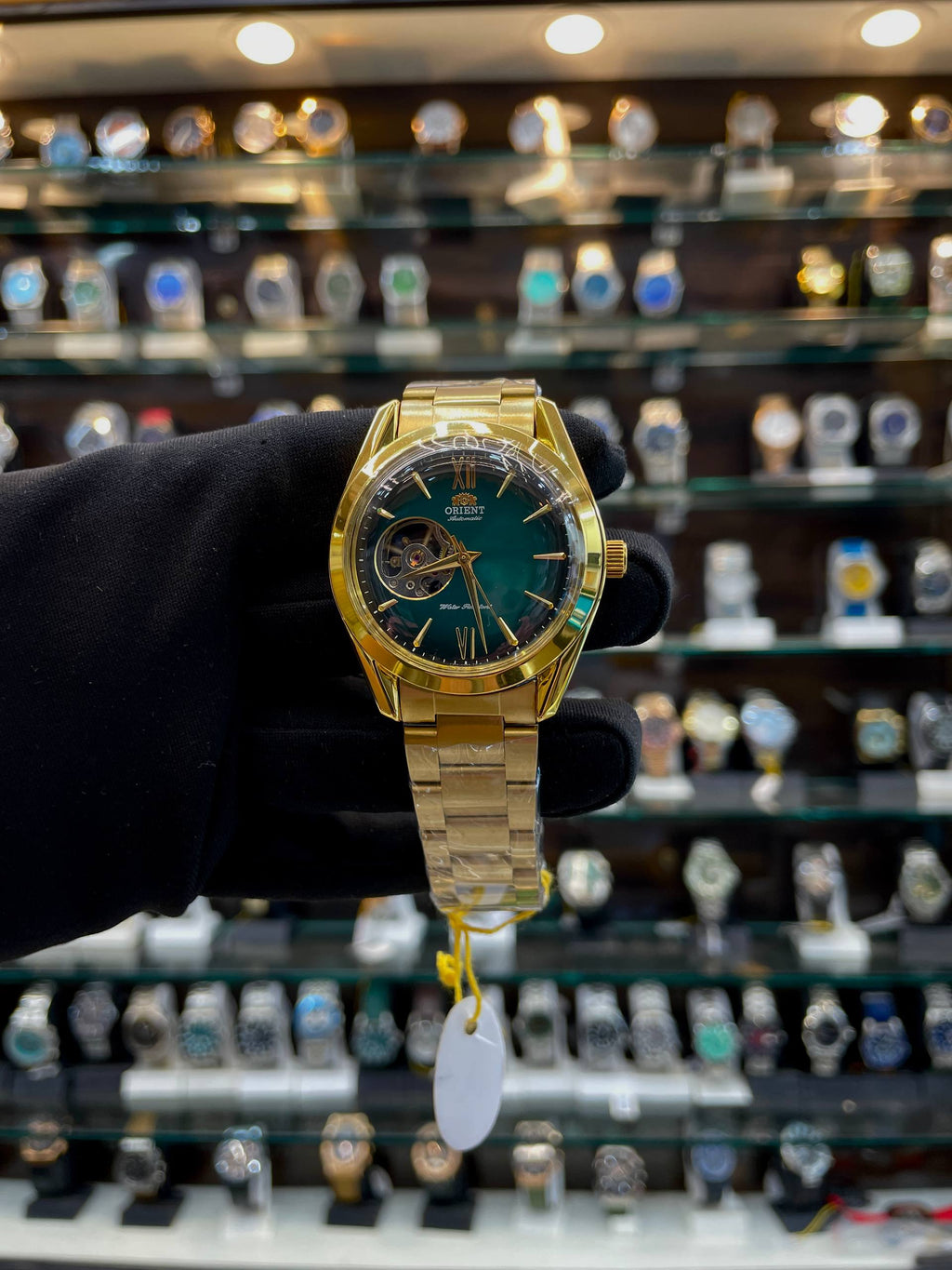 ORIENT TRANSPARENT NOW IN AUTOMATIC ⚙️ FOR MENS GOLD 🥇