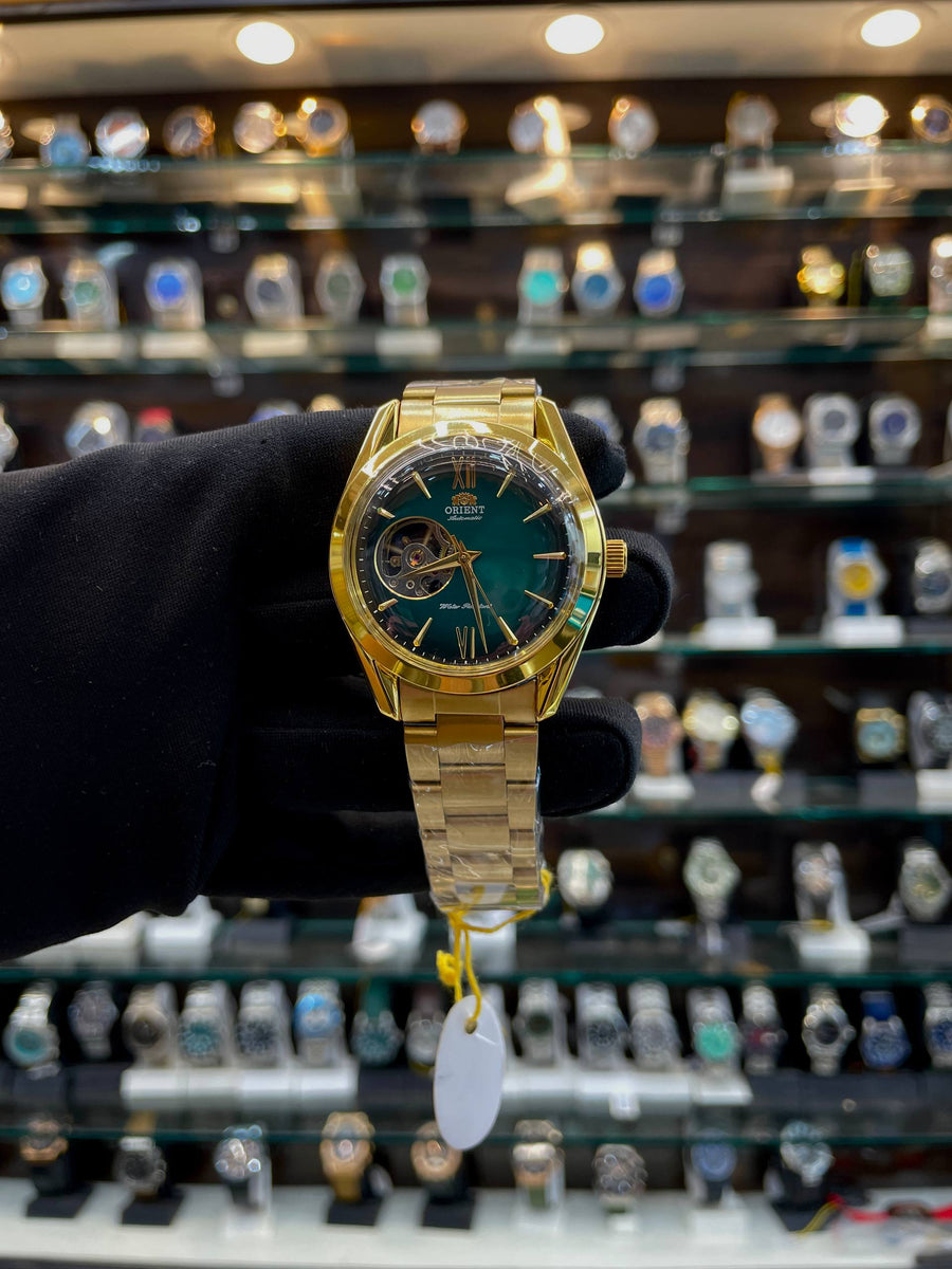 ORIENT TRANSPARENT NOW IN AUTOMATIC ⚙️ FOR MENS GOLD 🥇