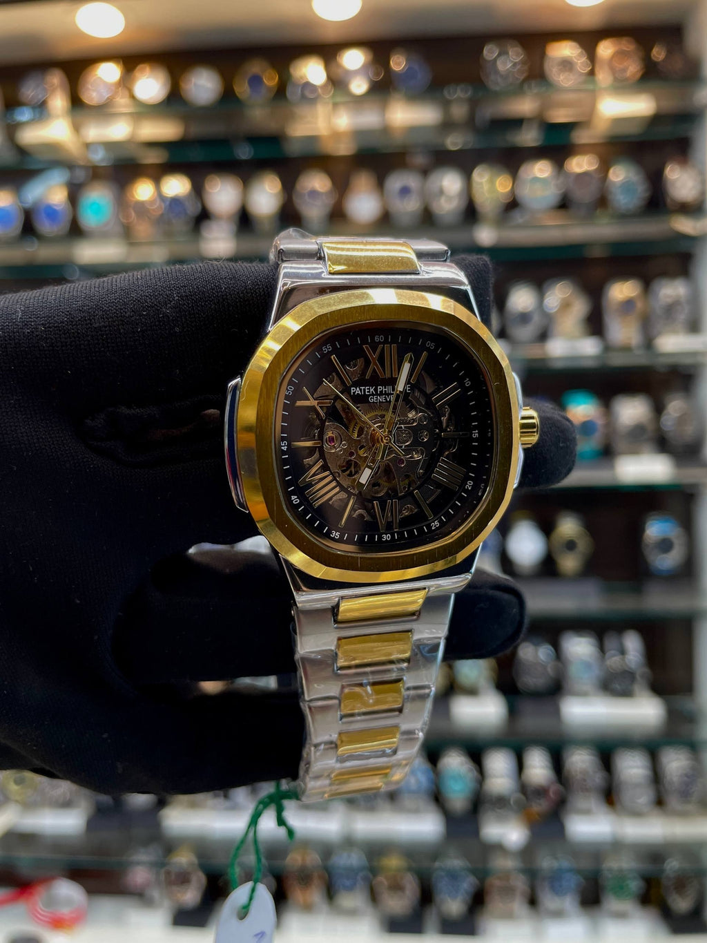 PATEK PHILLIPE AUTOMATIC NOW IN TRANSPARENT BLACK DIAL 💝