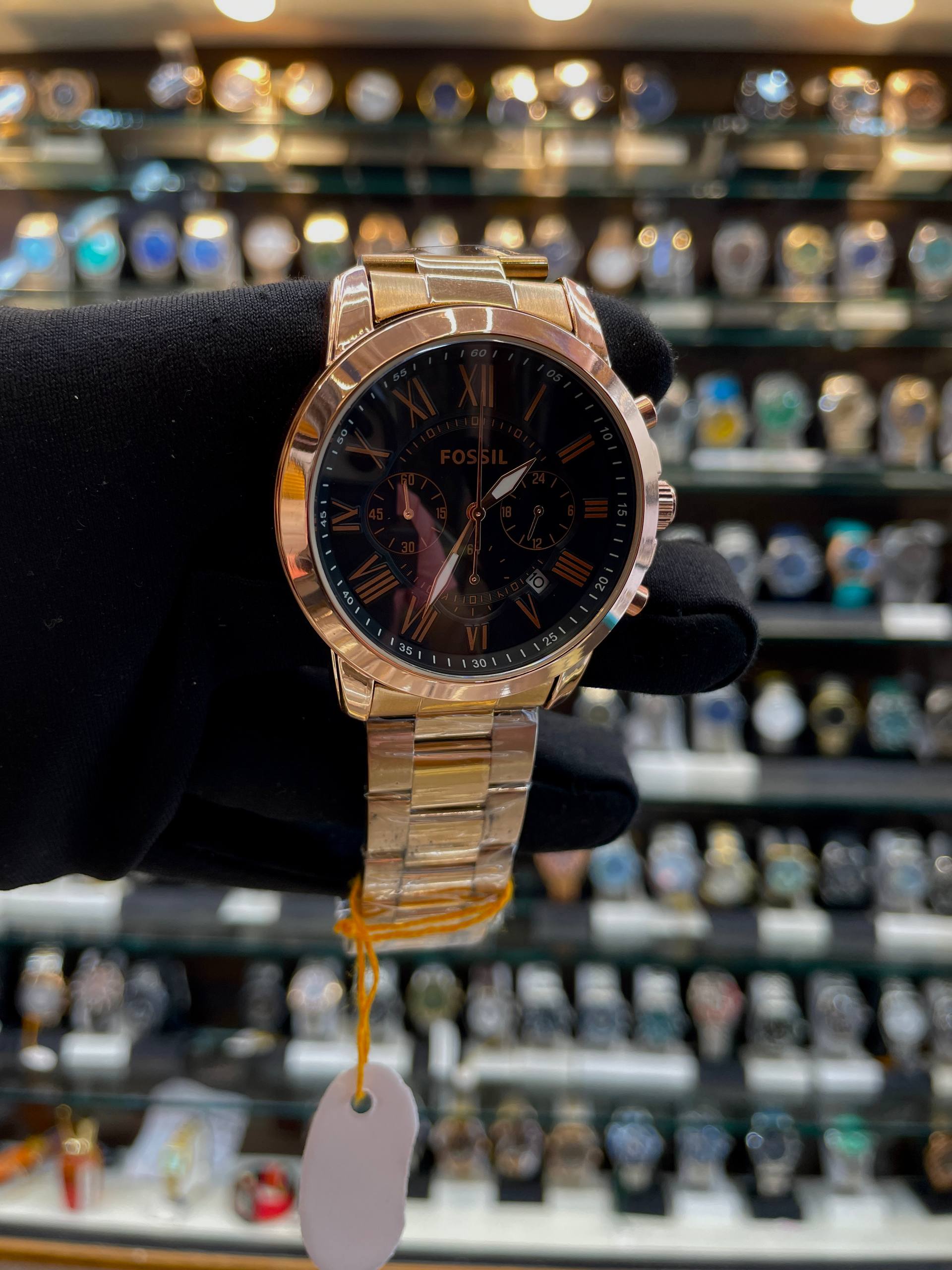 FOSSIL NOW IN ROMAN  DIAL 🤩  NOW IN CHAIN ⛓️FOR MENS 🤩 BRONZE 🥉