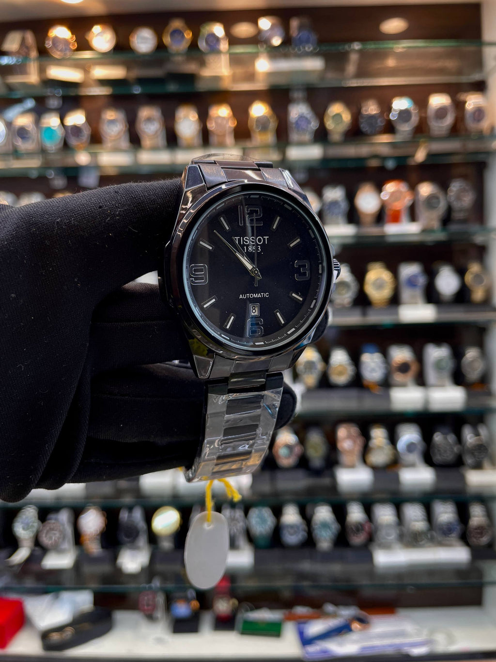 TISSOT NOW IN FULL BLACK 🖤 FOR MENS