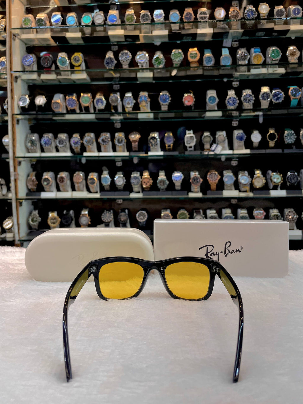 RAYBAN WAYFARER NEW SHAPE FOR MENS YELLOW 💛