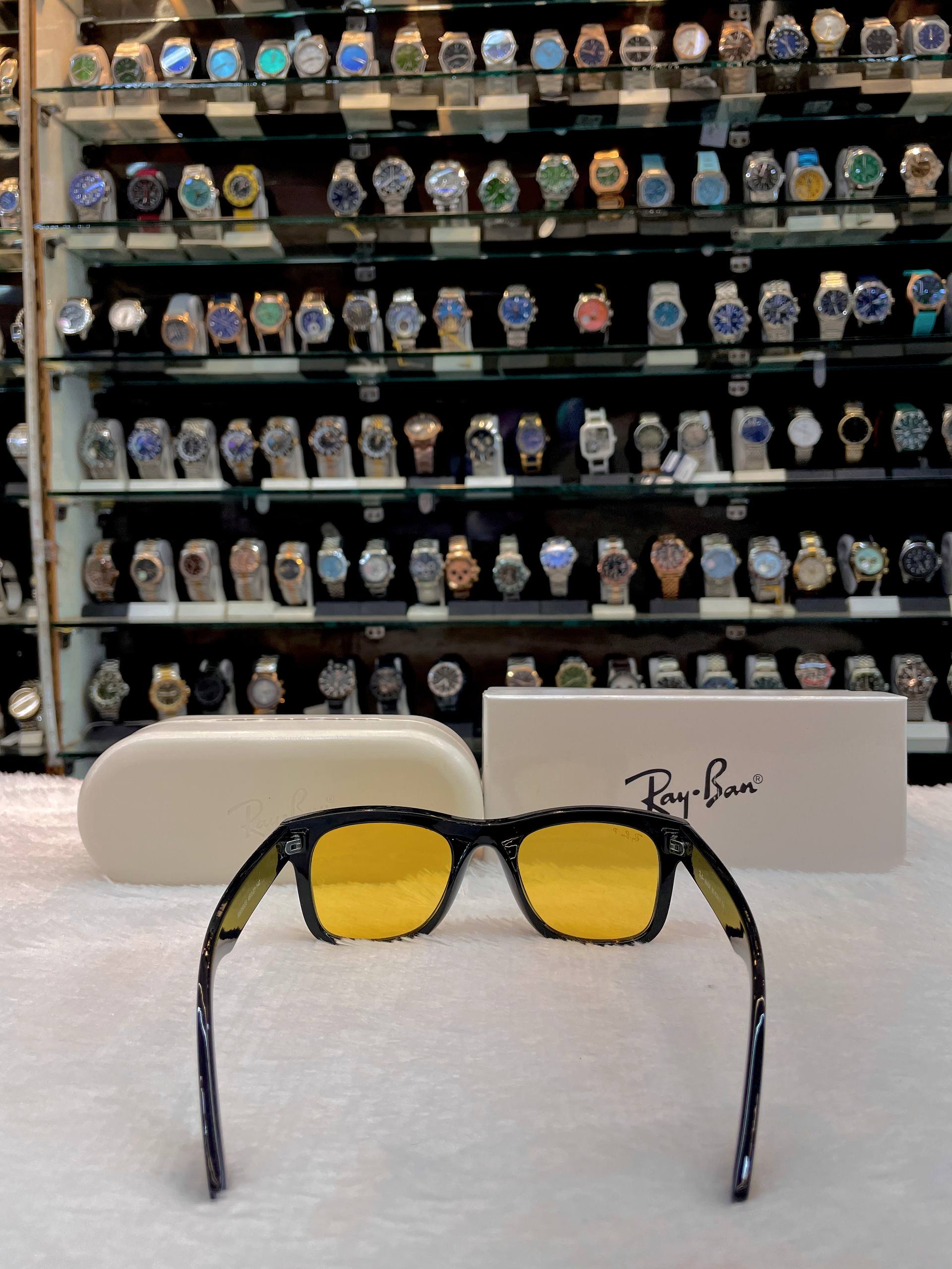RAYBAN WAYFARER NEW SHAPE FOR MENS YELLOW 💛