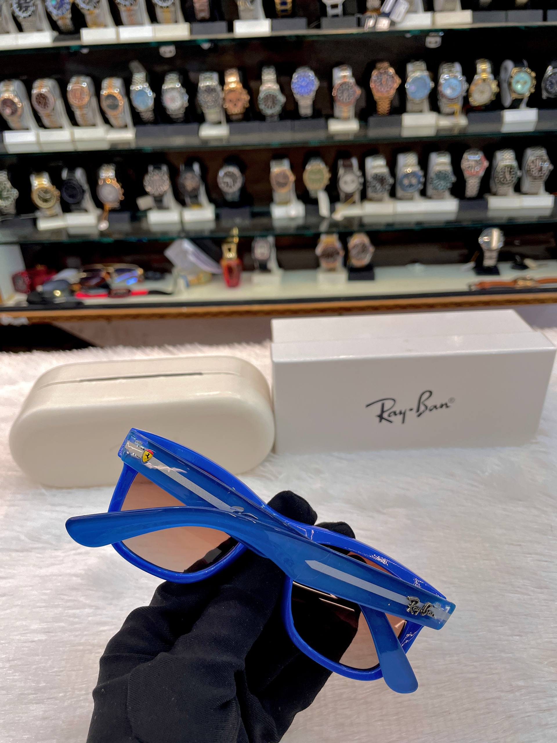 RAYBAN WAYFARER NEW SHAPE FOR MENS BLUE 💙