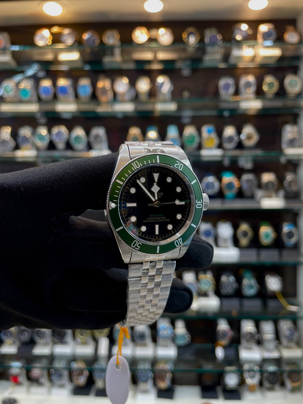 TUDOR BLACK BAY 58 NOW IN MASTER PIECE 🤩 GREEN 💚 RING