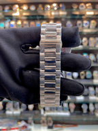 TISSOT POWERMATIC 80 NOW IN AUTOMATIC ⚙️ GREEN 💚 SILVER 🥈 STAINLESS BODY & CHAIN ⛓️