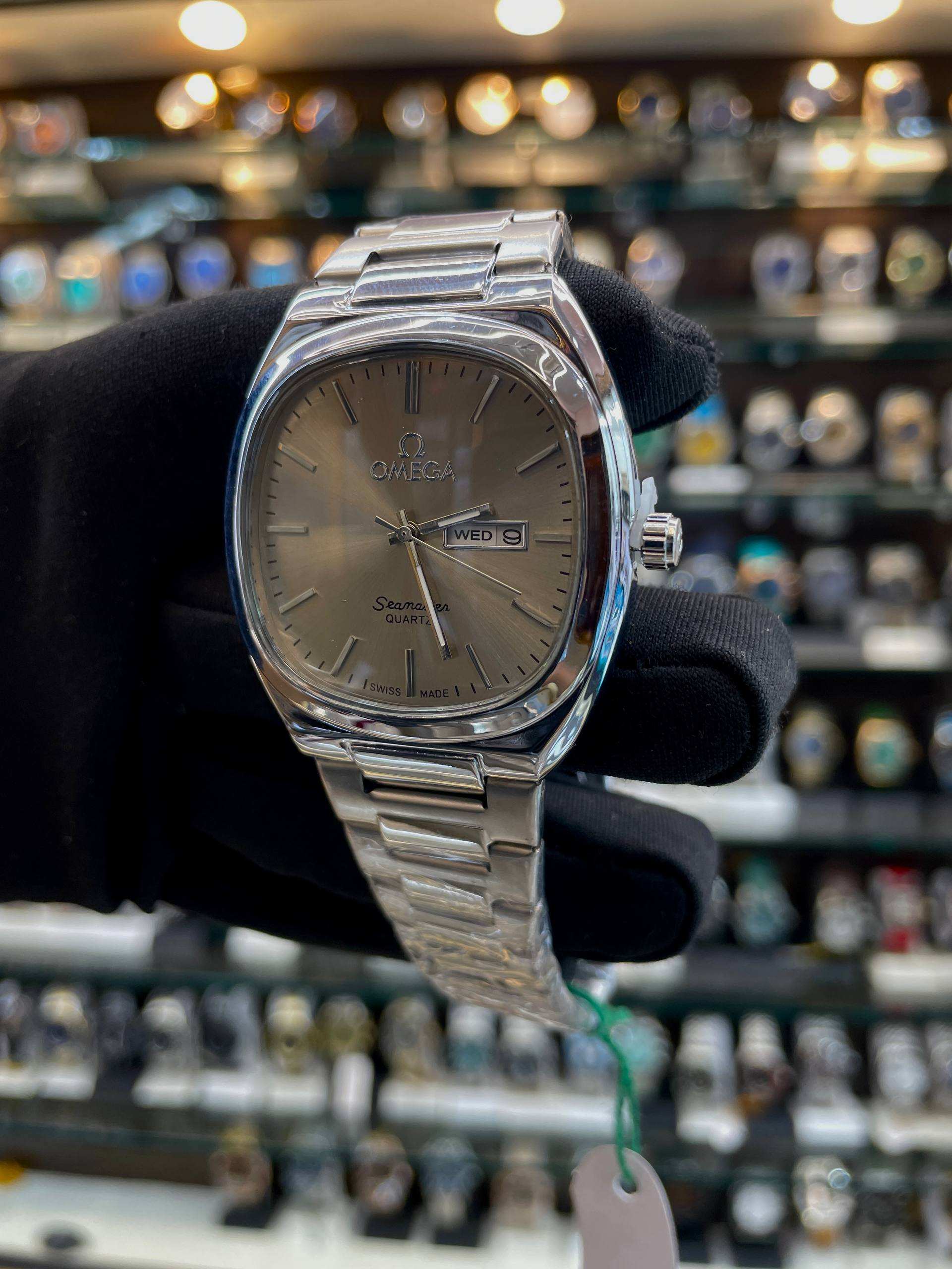 OMEGA SEAMASTER CLASSIC WATCH ⌚ UNDER BUDGET 🩶 GREY