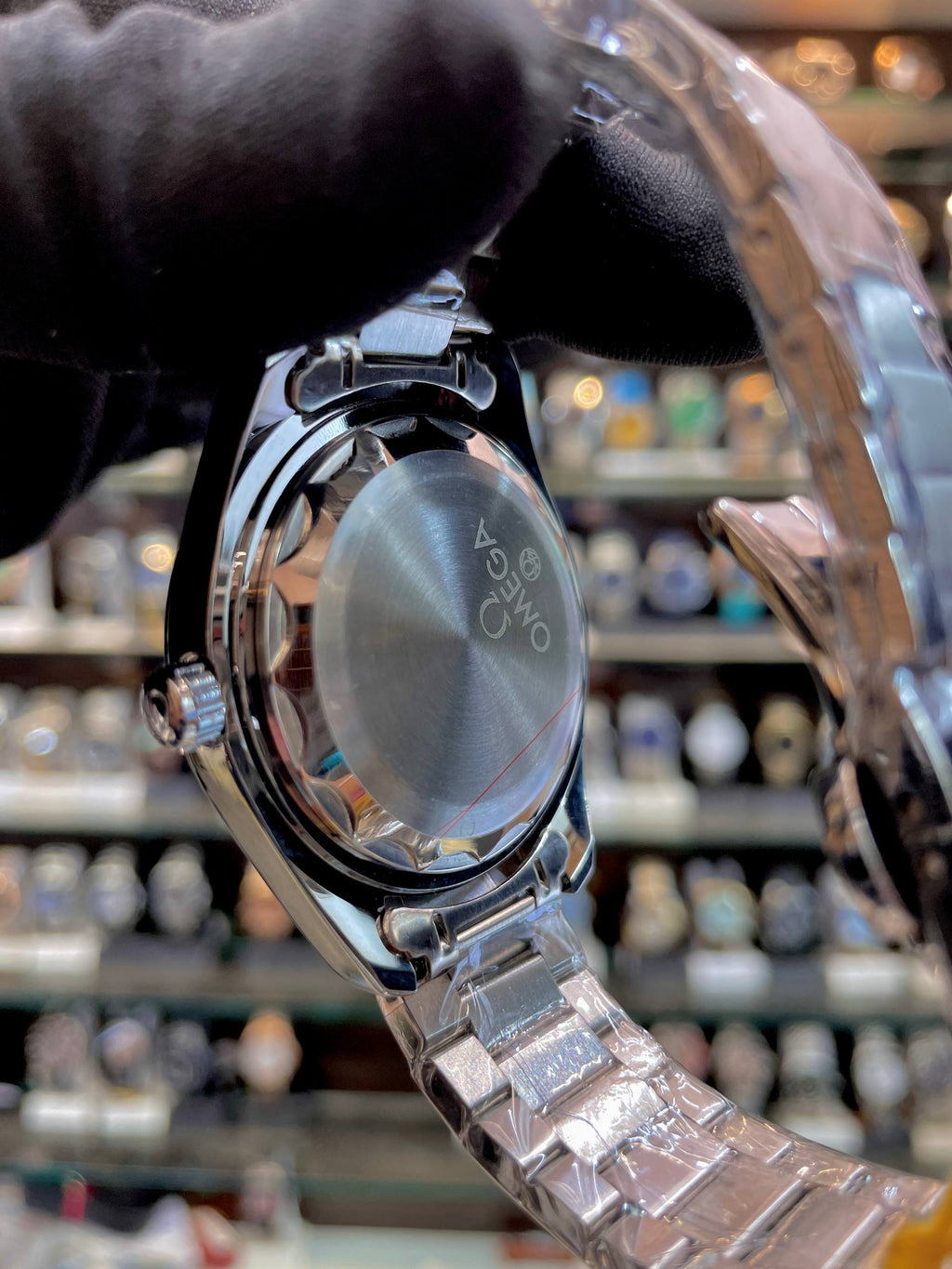 OMEGA SEAMSTER WORLD 🌍 TIME NOW IN BUDGET 😁 FOR MENS 👨 CHAIN WHITE 🤍
