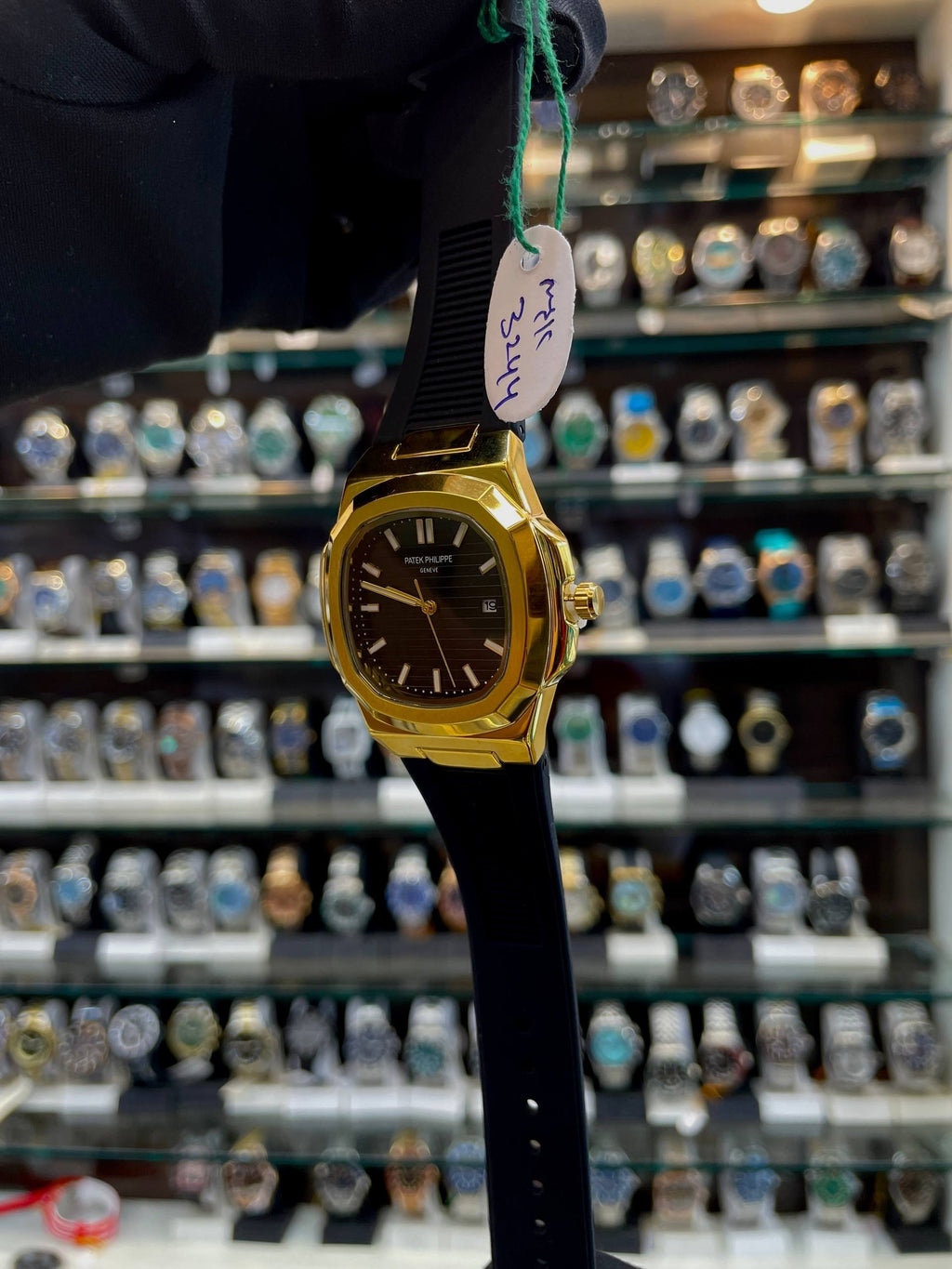 PATEK PHILIPPE NOW IN SLIM BODY FOR MENS GOLD 🥇 BLACK 🖤