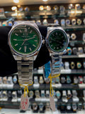 ARMANI EXCHANGE AX NOW IN COUPLE SET GREEN 💚 DIAL