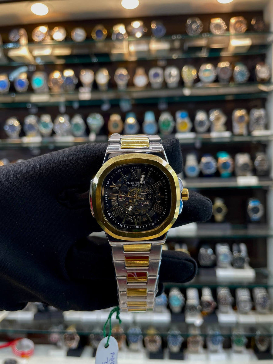 PATEK PHILLIPE AUTOMATIC NOW IN TRANSPARENT BLACK DIAL 💝