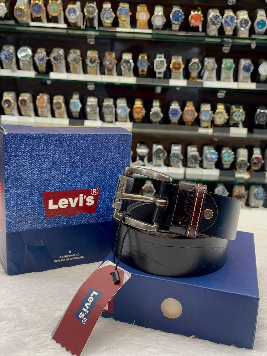 LEVIS BELT FOR MENS MASTER PIECE BLACK 🖤