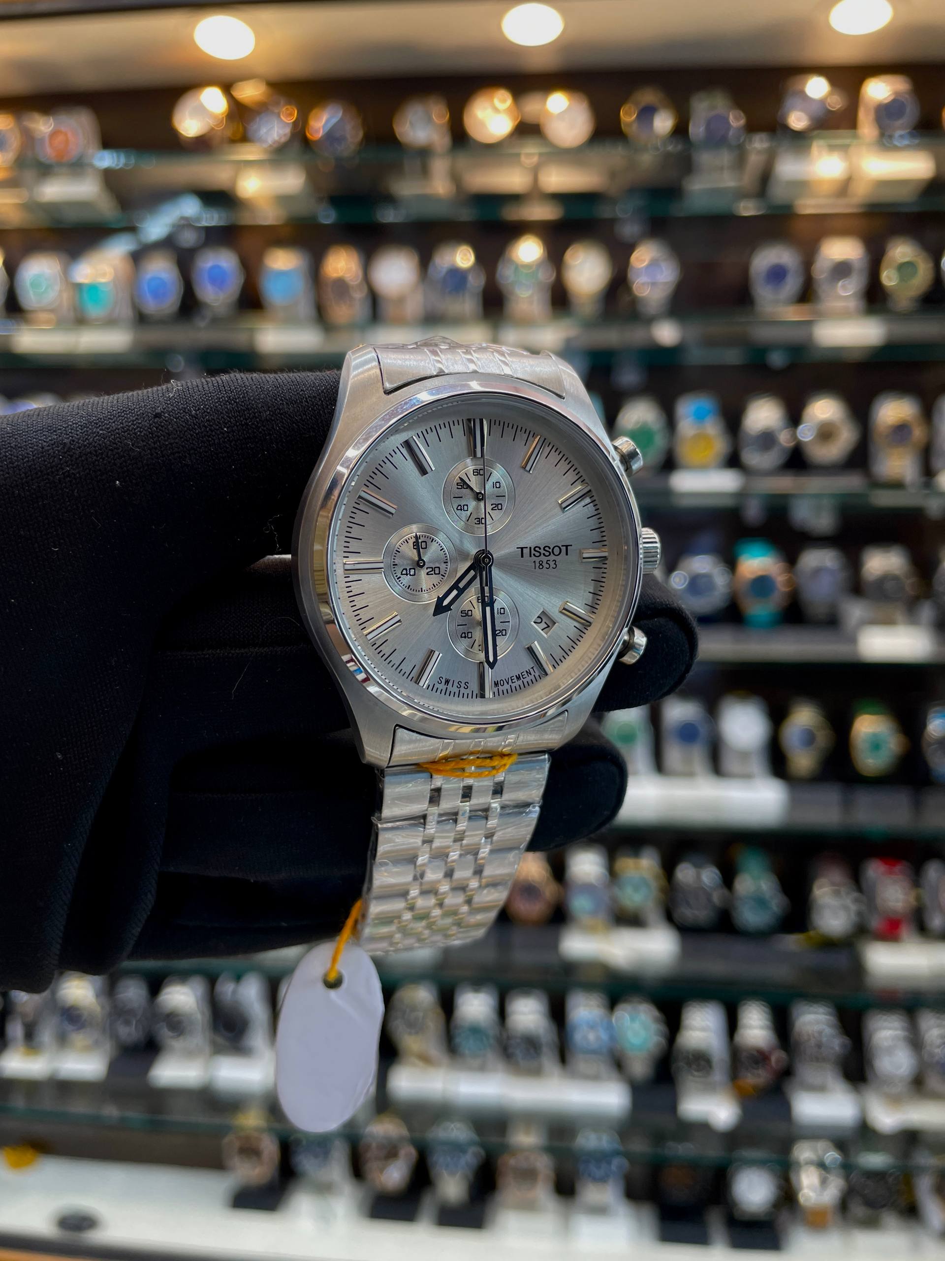 TISSOT GREY 🩶 DIAL IN BEST QUALITY FOR MENS