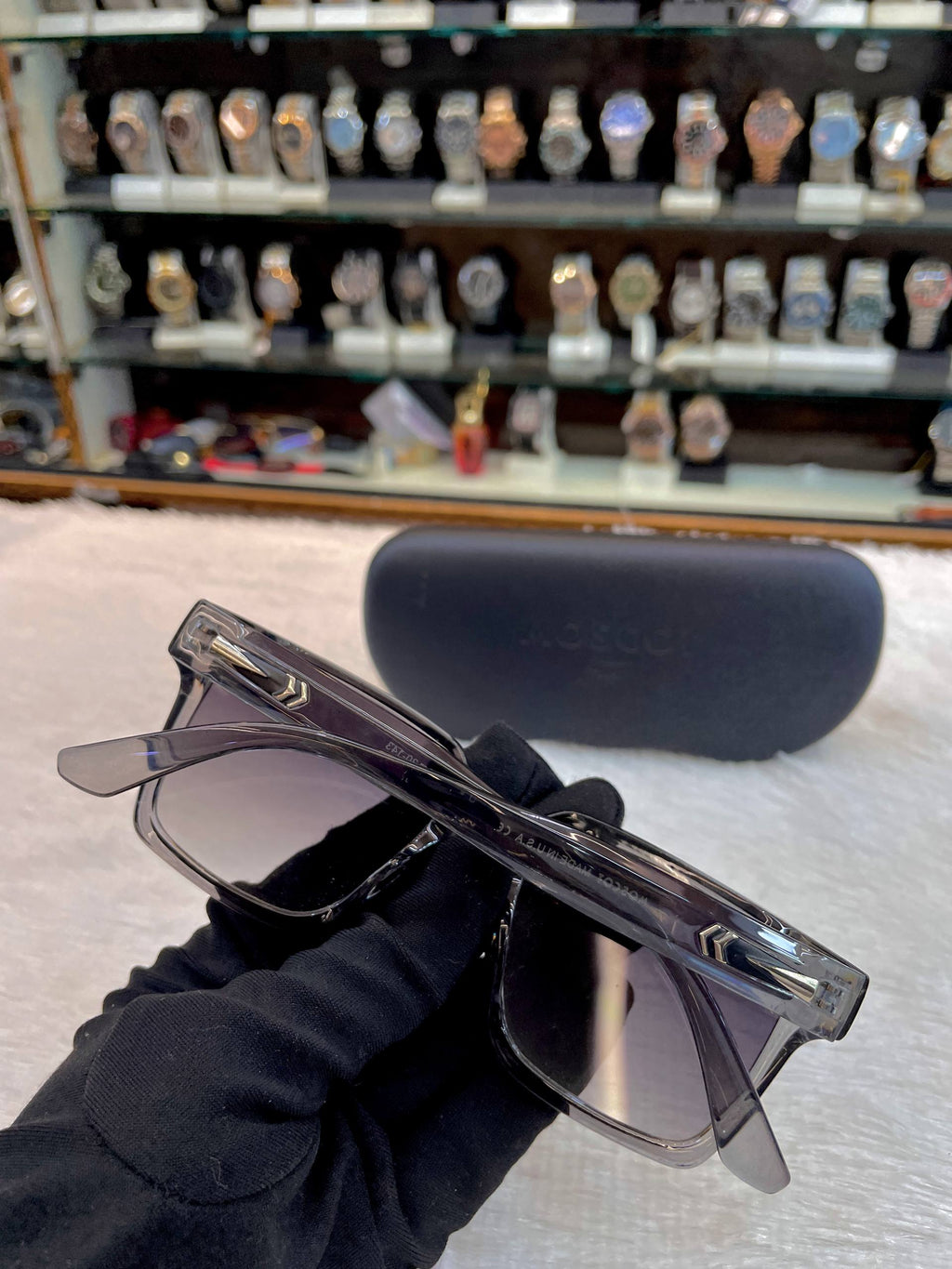 MOSCOT TRANSLUCENT GREY 🩶 FRAME FOR MENS