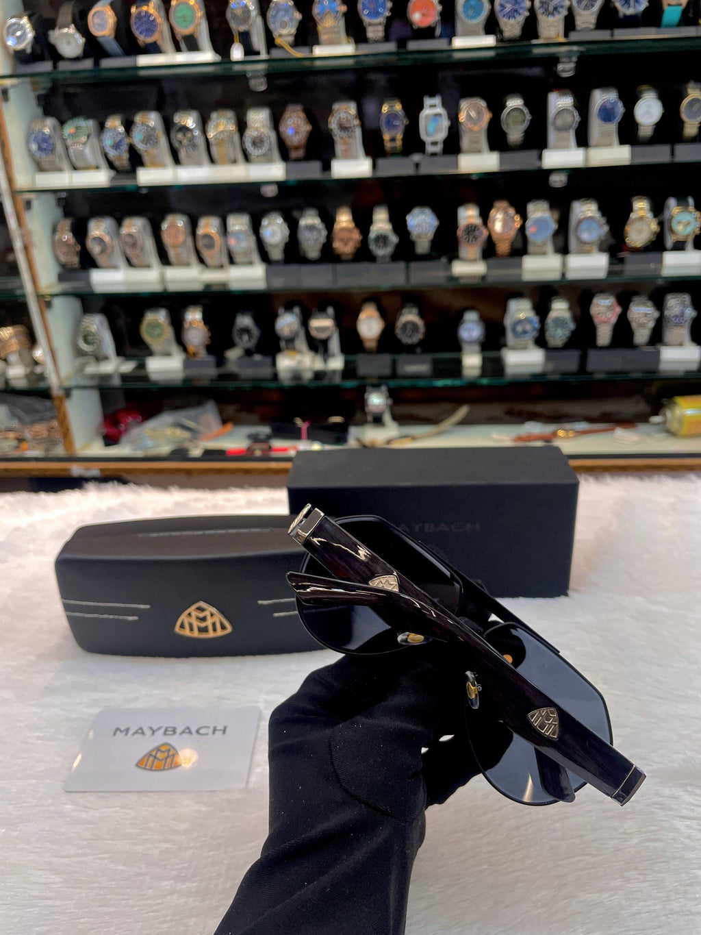 MMAYBACH DOUBLE BRIDGE  SUNGLASSES FOR MENS