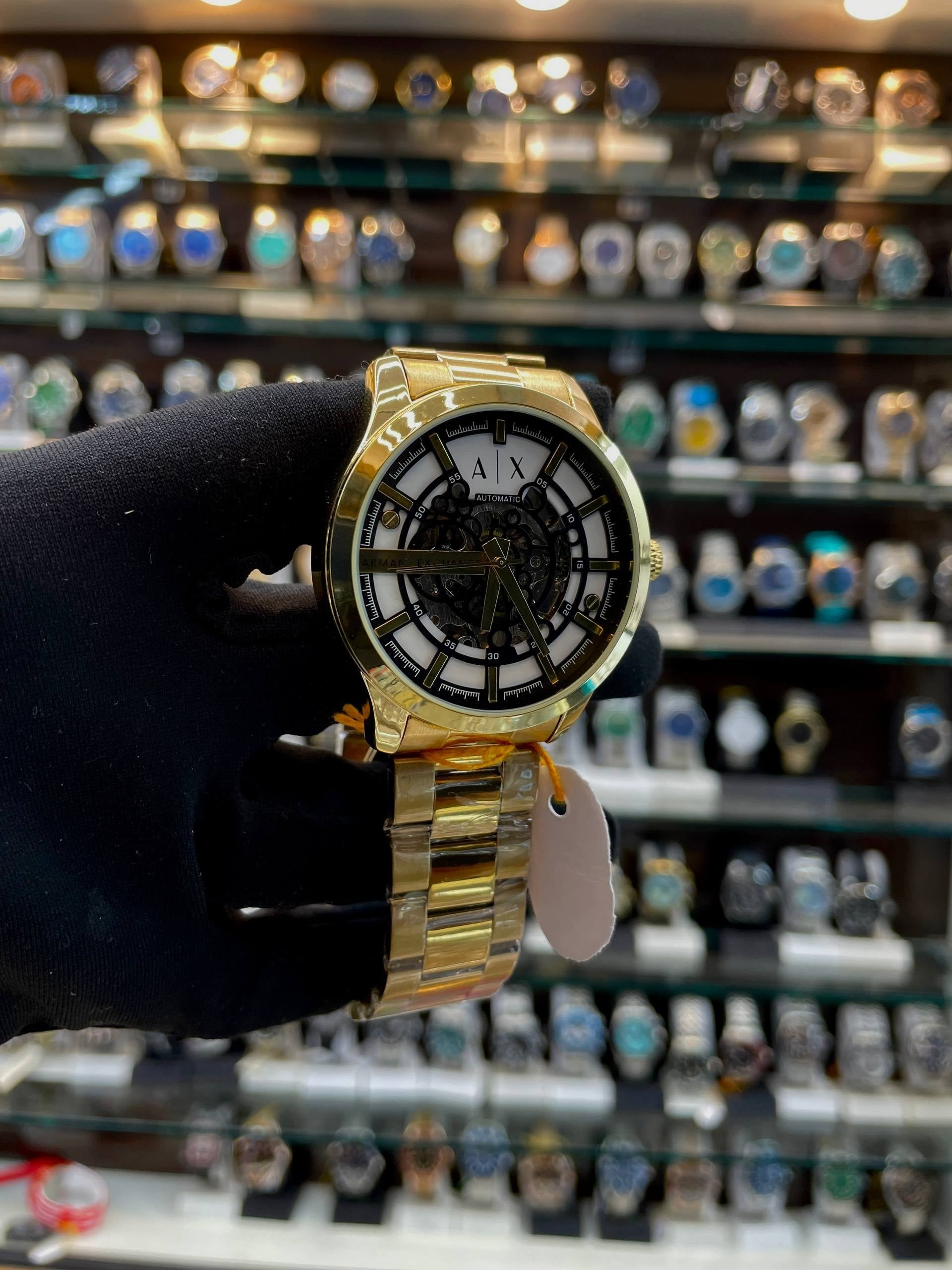 ARMANI EXCHANGE NOW IN SILVER 🥈 AUTOMATIC ⚙️ GOLD 🥇