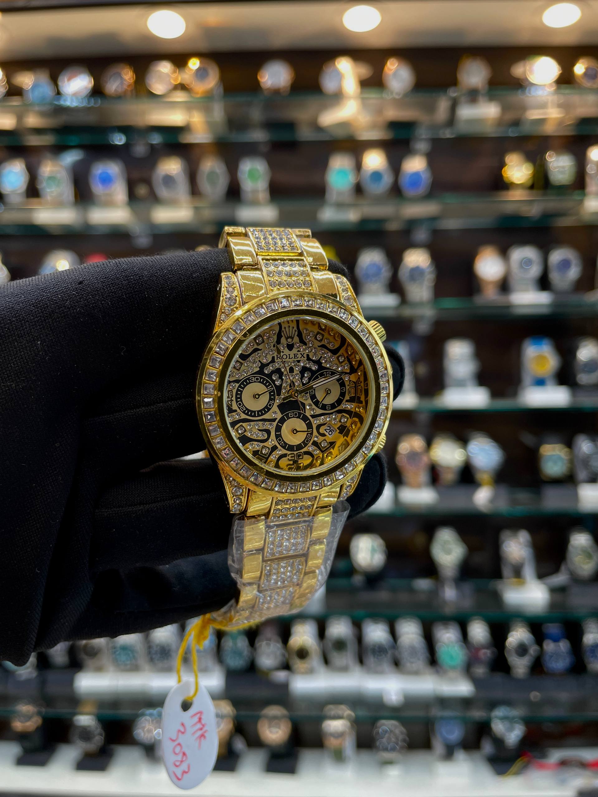 ROLEX DAYTONA "EYE OF THE TIGER" DIAMOND BODY FOR MENS