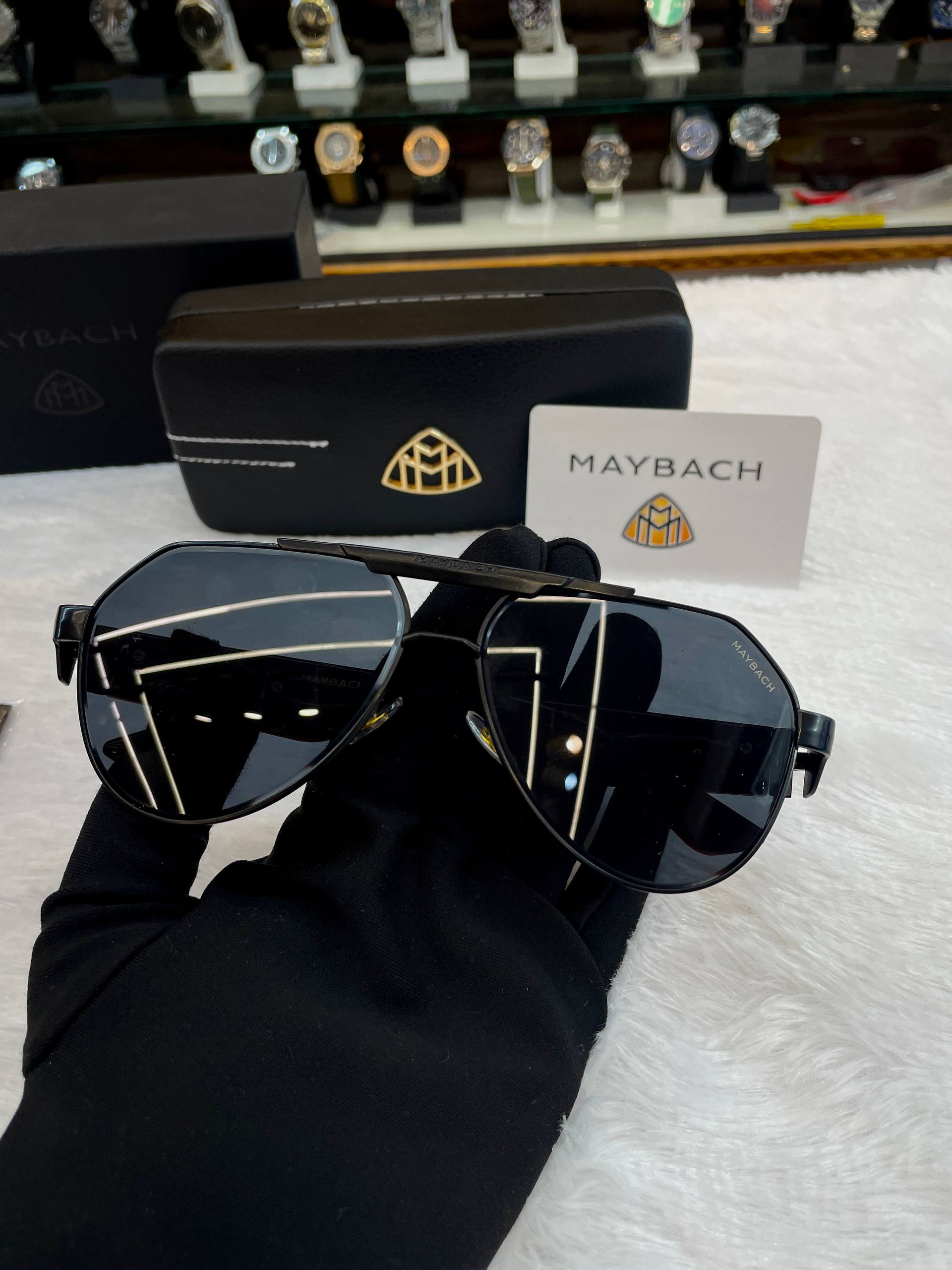MAYBACH THE KING III SUNGLASSES 🕶️ UNDER BUDGET ORANGE 🧡