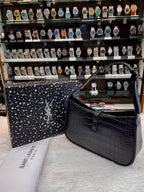 YSL SAINT LAURENT LE 5 À 7 BAG IN Z-BLACK 🤩 HEAVY QUALITY 💯