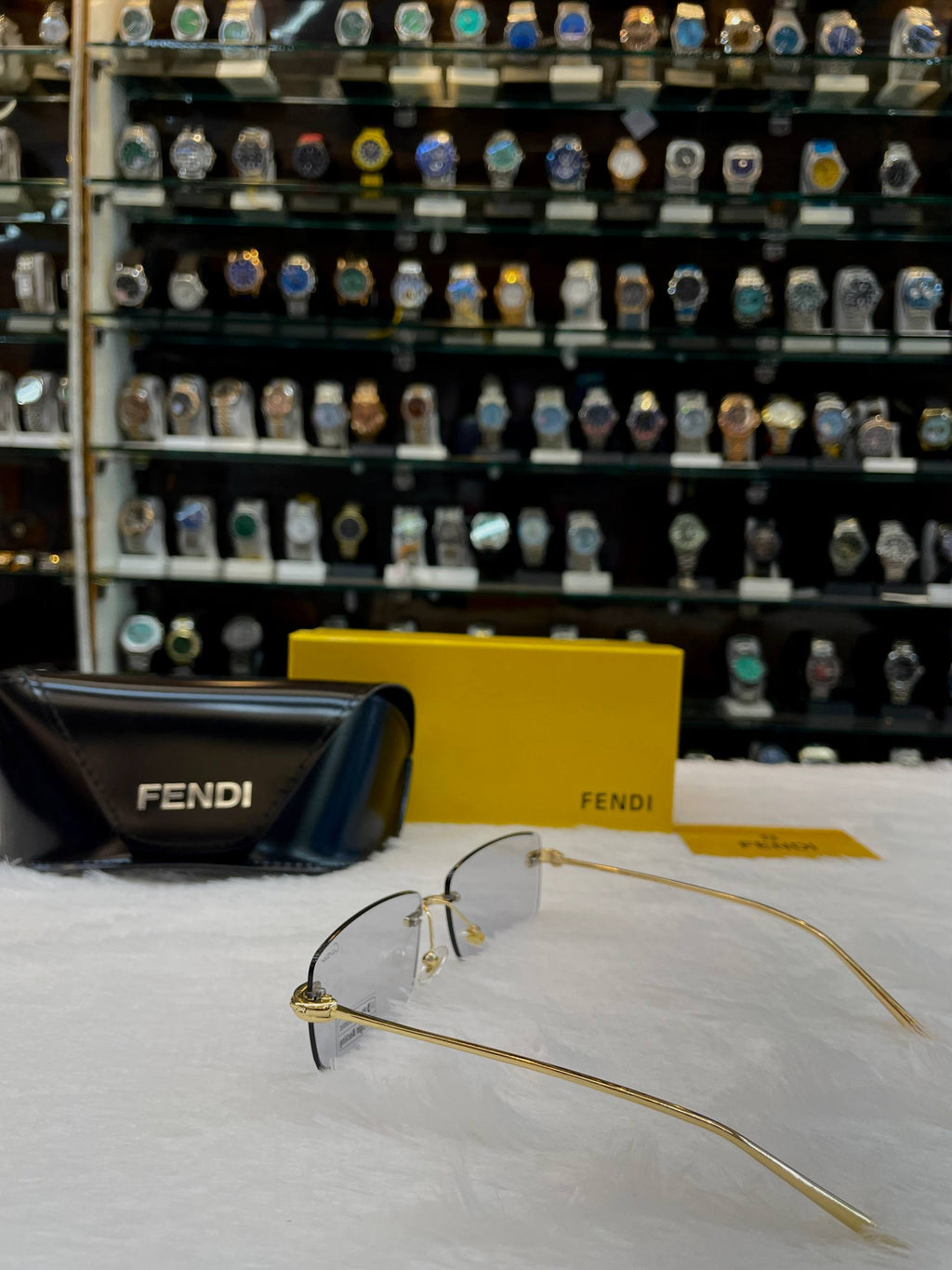 FENDI FRAMELESS GLASSES 🤓 FOR MENS