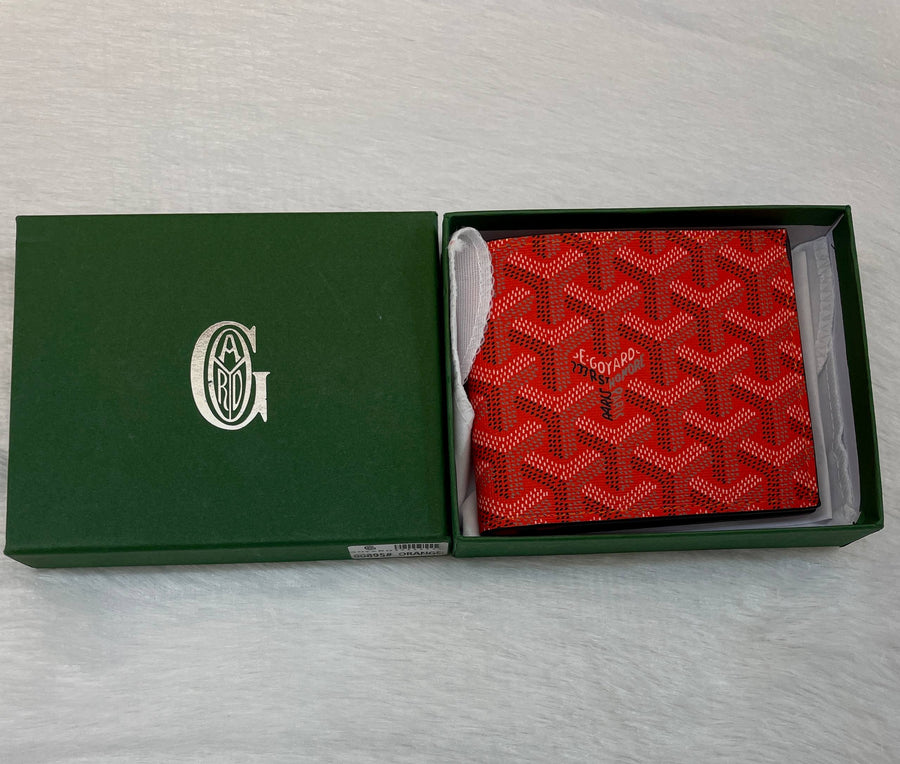 GOYARD VICTOIRE WALLET UNDER BUDGET IN ORANGE 🧡