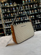 MICHAEL KORS MK JET SET TRAVEL MEDIUM CHAIN SHOULDER BAG 😄