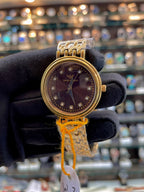 EMPORIO ARMANI MINI DIAL FOR GIRLS 🤩 BROWN 🤎