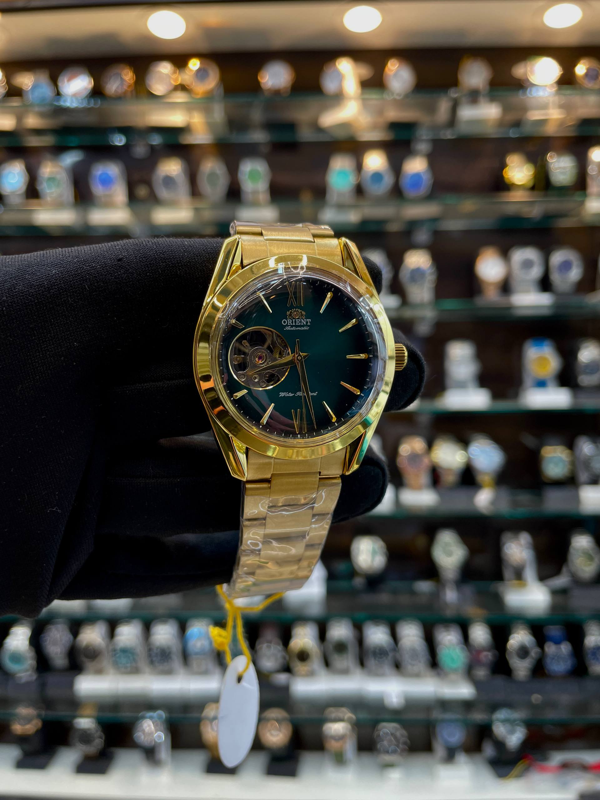 ORIENT TRANSPARENT NOW IN AUTOMATIC ⚙️ FOR MENS GOLD 🥇