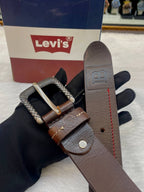 LEVIS BELT FOR MENS MASTER PIECE BROWN 🤎
