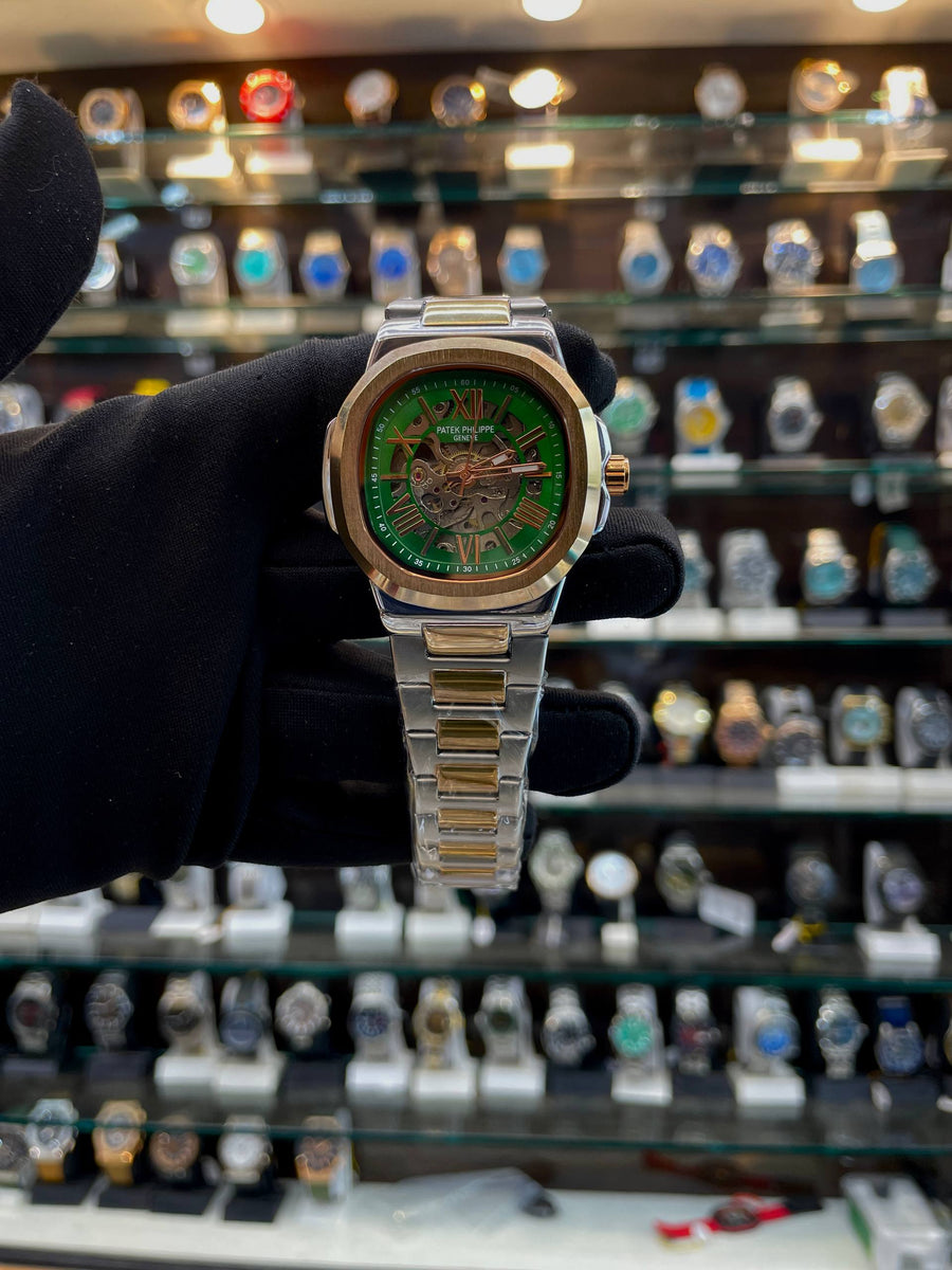 PATEK PHILLIPE AUTOMATIC NOW IN TRANSPARENT DIAL 💗