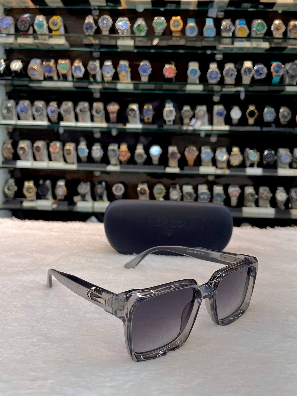 MOSCOT TRANSLUCENT GREY 🩶 FRAME FOR MENS