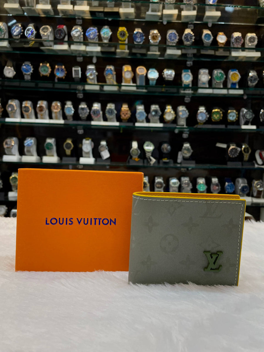 LOUIS VUITTON LV GREY 🩶 MONOGRAM SURPLUS COATED CANVAS