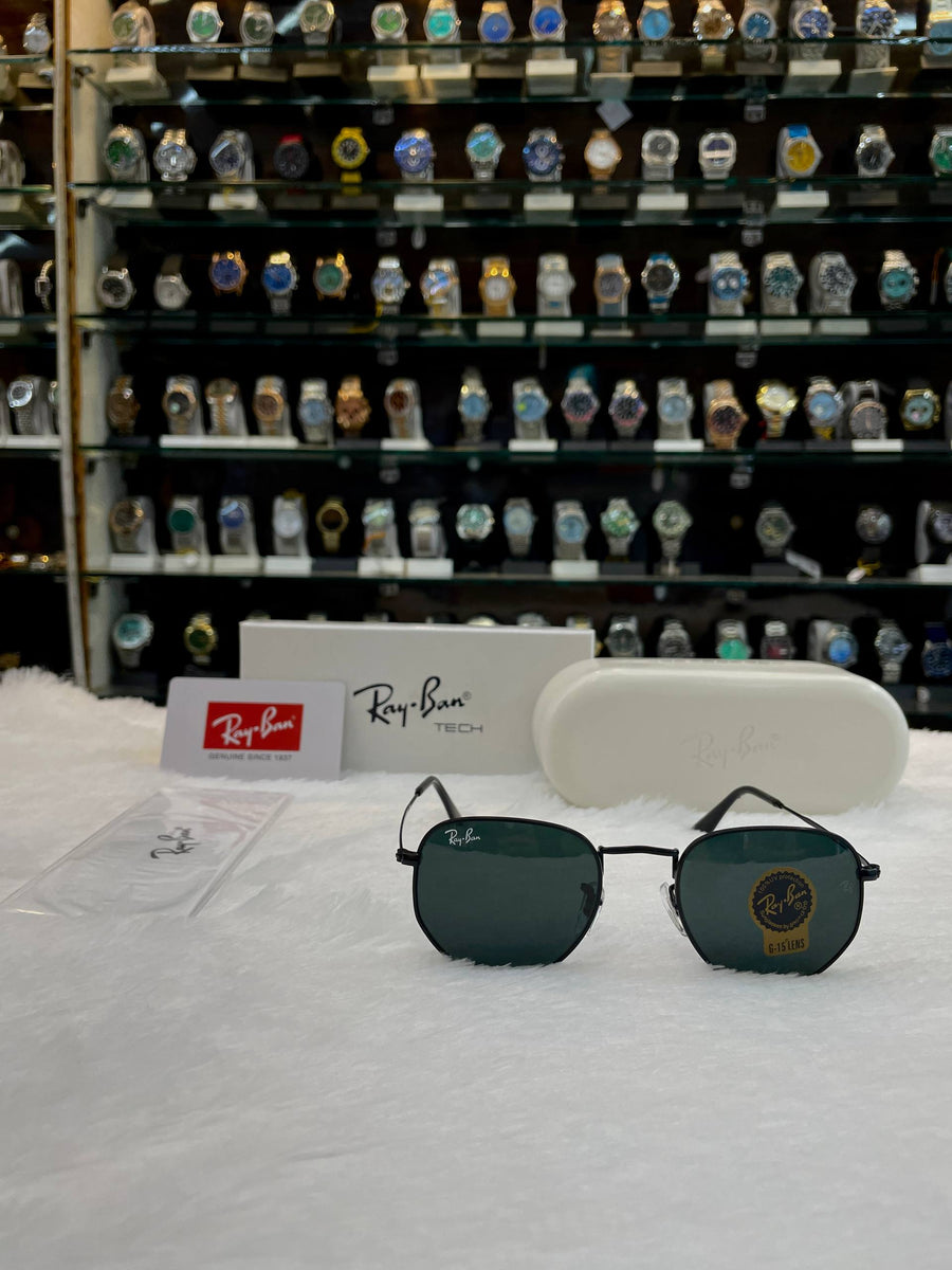 RAY-BAN HEXAGONAL FLAT LENSES SUNGLASSES BEST QUALITY 💯