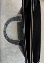 VERSACE MEDUSA EMBOSSED BLACK LAPTOP BAG IN MASTER PIECE 🔥