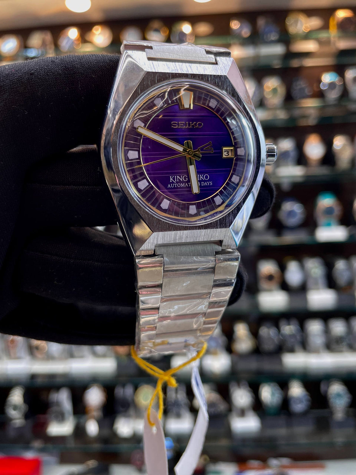 KING SEIKO VANAC IN AUTOMATIC PURPLE 💜 DIAL