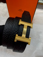 HERMES CONSTANCE BELT BLACK PEBBLED LEATHER IN MASTER PIECE 🤩