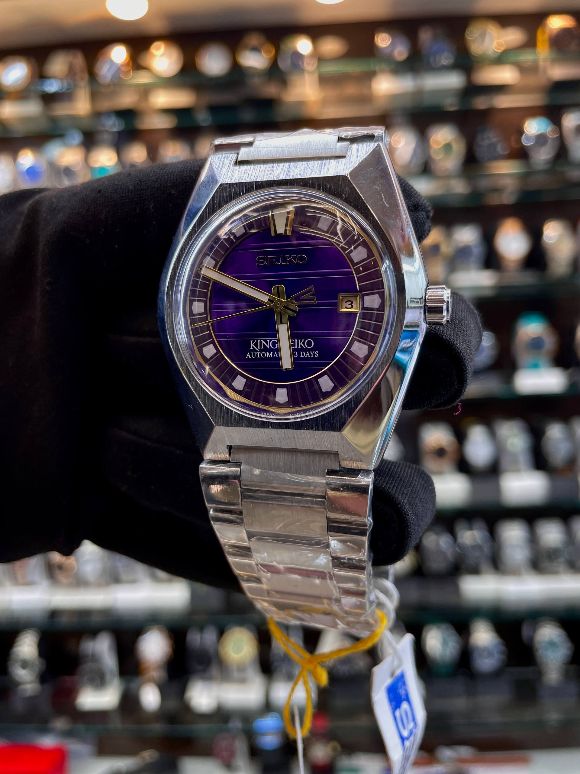 KING SEIKO VANAC IN AUTOMATIC PURPLE 💜 DIAL