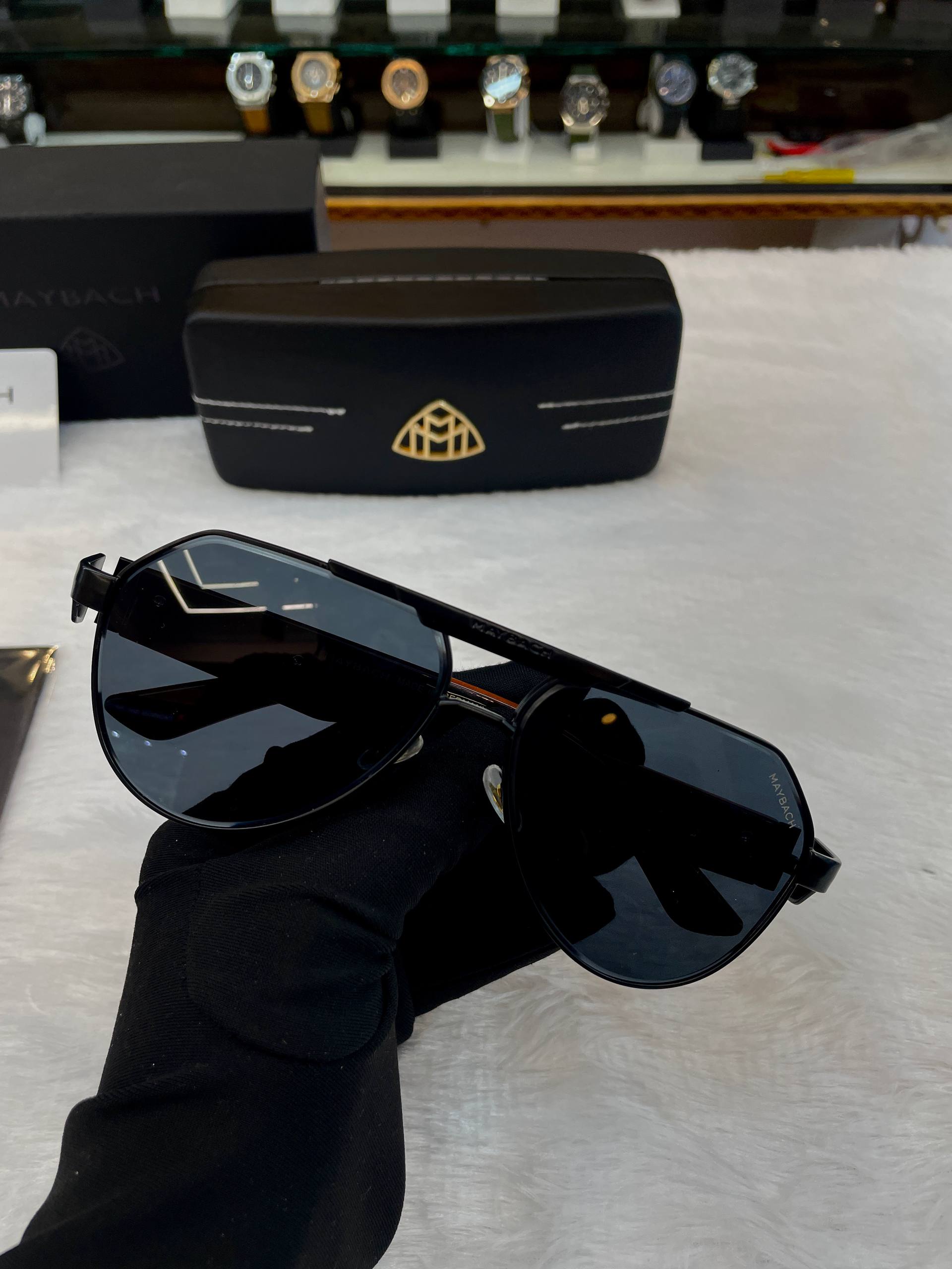 MAYBACH THE KING III SUNGLASSES 🕶️ UNDER BUDGET ORANGE 🧡