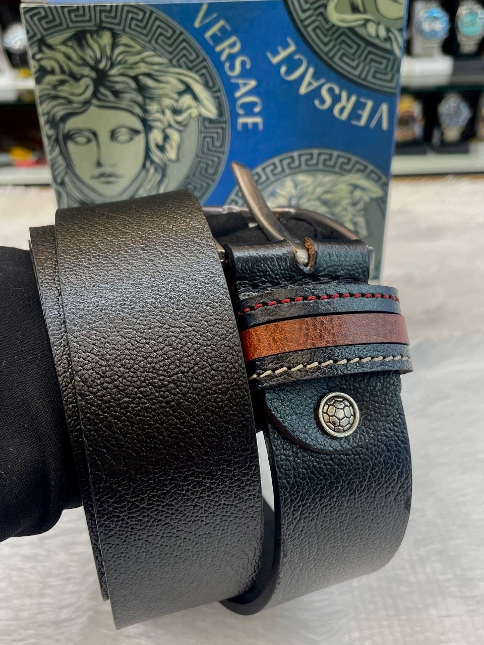VERSACE BELT FOR MENS MASTER PIECE✨