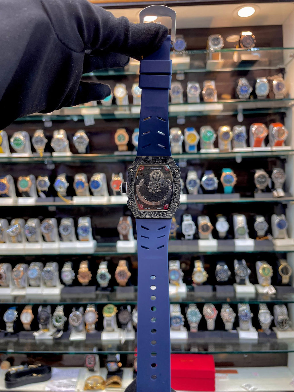RICHARD MILLE RM 67-02 EXTRA SLIM IN UNDER BUDGET BLUE 💙 SILCION
