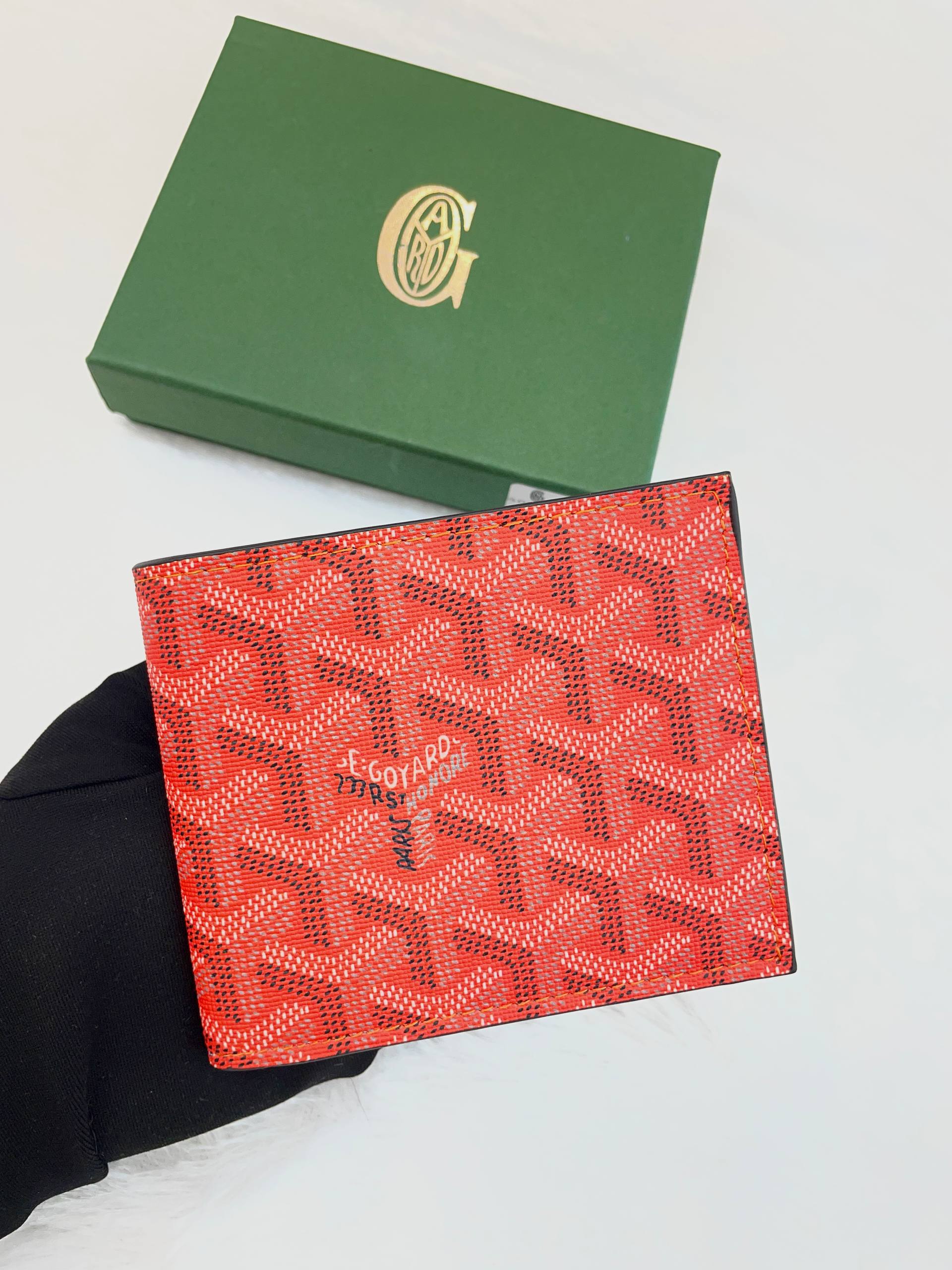 GOYARD VICTOIRE WALLET UNDER BUDGET IN ORANGE 🧡