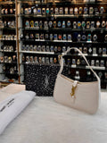 YSL SAINT LAURENT LE 5 À 7 BAG IN WHITE 🤍 🤩 HEAVY QUALITY