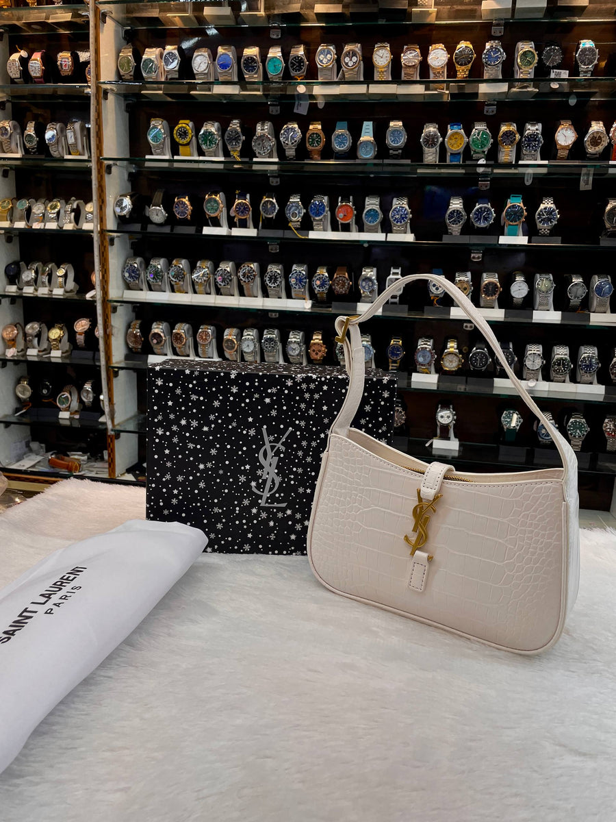 YSL SAINT LAURENT LE 5 À 7 BAG IN WHITE 🤍 🤩 HEAVY QUALITY 💯