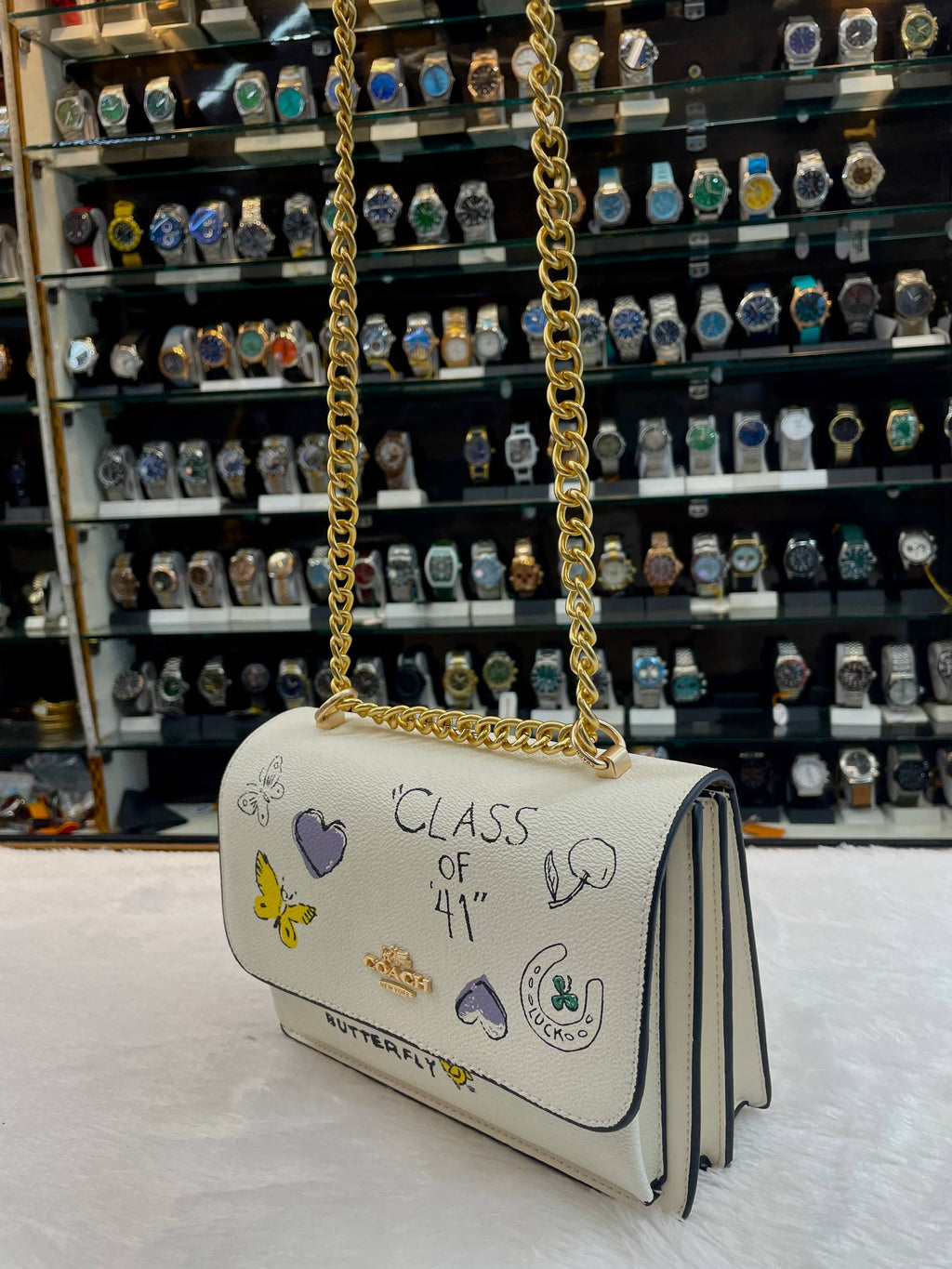 COACH KLARE CROSSBODY BAG WITH SKETCH PRINT IN MASTER PIECE 🤩
