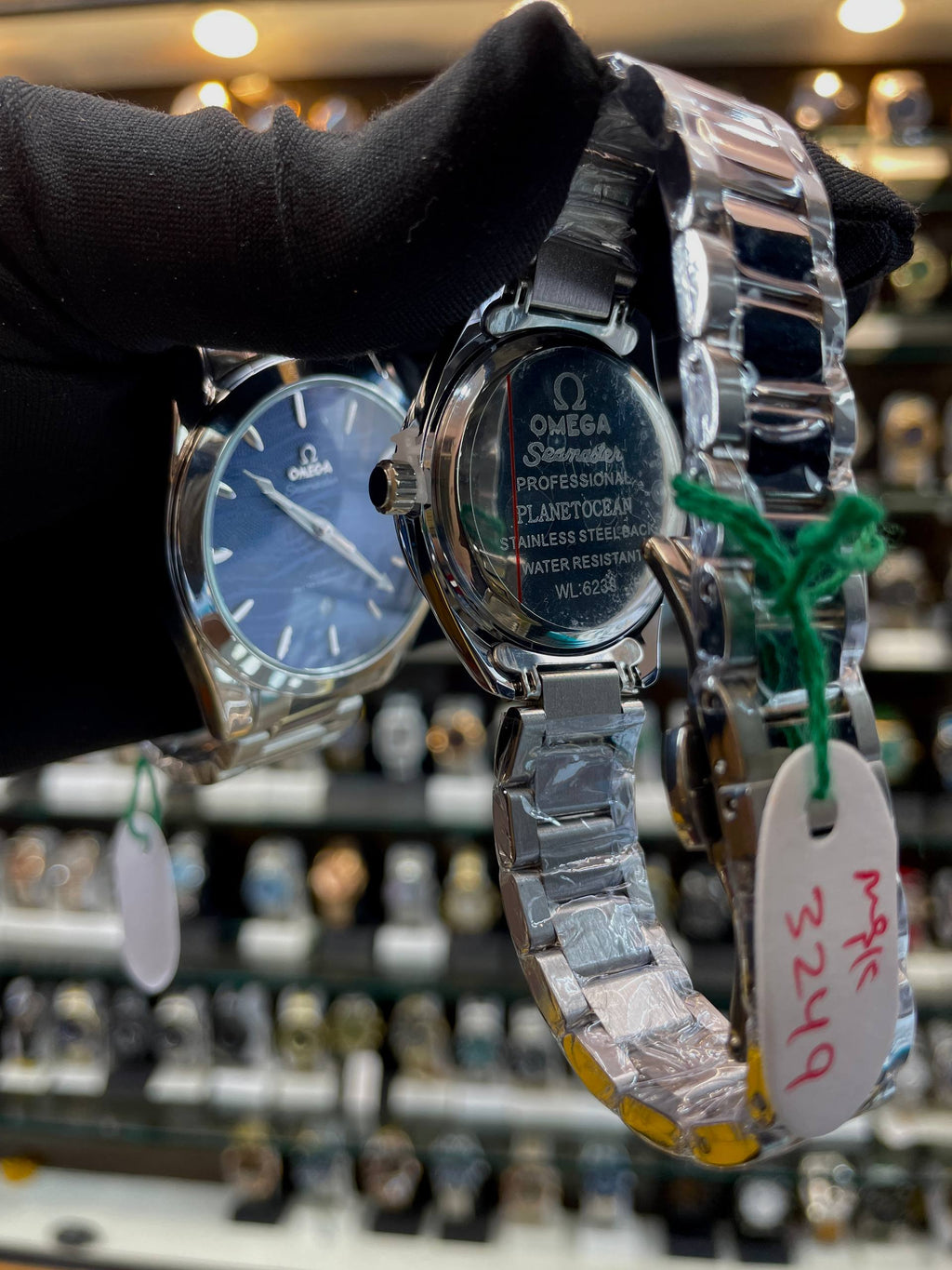 OMEGA SEAMASTER NOW IN COUPLE SET BLUE 💙